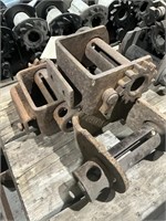 Pile of 4” strap winches used bolt on