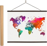 24in Magnetic Poster Hanger Frame for Maps  Prints