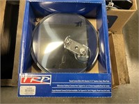 4 stainless 8.5” convex mirrors (new)