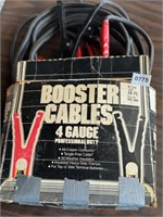 4-Gauge 16' Heavy Duty Booster Cables