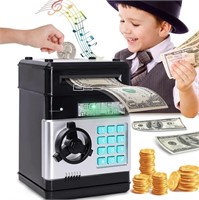 Electronic ATM Coin Bank Toy for Kids  3-9 Years O