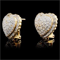 2.30ctw Diamond Earrings in 14K Gold