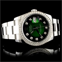1.35ct Diamond Rolex DateJust 116200 36MM Watch