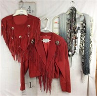 Western Leathers Jewelry and Scarves