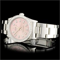31mm Rolex Oyster Perpetual Diamond Watch