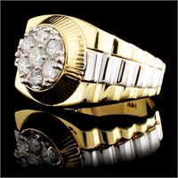 0.91ctw Diamond Ring in 14K Gold
