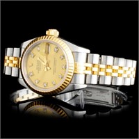 Ladies Rolex DateJust Two-Tone Watch