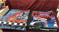 Various Large Nylon Flags From Mostly NASCAR Races