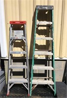 2 Good Used Step Ladders