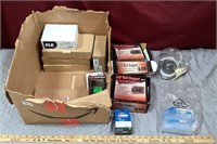 Box Of Assorted Tech/Security Items