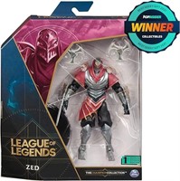 League of Legends, 6-Inch Zed Collectible Figure w