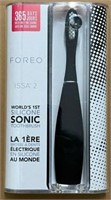 FOREO ISSA2 SILICONE SONIC TOOTHBRUSH BLACK - NEW