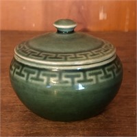 Small Lidded Asian Jar