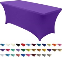 6 FT  ABCCANOPY Spandex Tablecloth  6ft  Fitted St