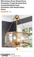 Volfin MidCentury Drum Dining Room Chandelier