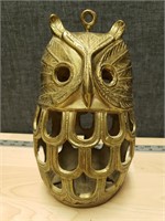Solid Brass Handcrafted in Korea,Owl Candle Lante