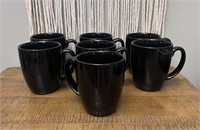 7 Black Coffee Mugs