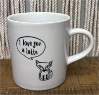 "I love you a Lattte" Coffee Mug