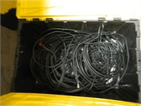 Tote of Coax cables
