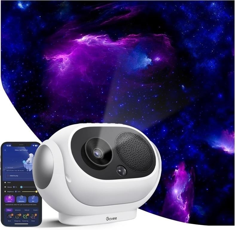 Govee Star Projector  Bluetooth  8 Discs  38 Modes