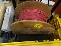 Partial spool of 6AWG copper wire