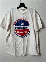 Vintage Vote Ed McNamara Democrat Shirt
