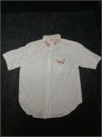 Vintage Bechamel ladies shirt, size 8
