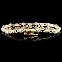 0.25ctw Diamond Bracelet in 14K Gold