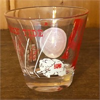 1961 Alabama Crimson Tide Glass