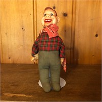 Vintage Howdy Doody Doll with Display Stand