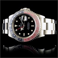 Stainless Steel Rolex Pepsi GMT-Master II Watch