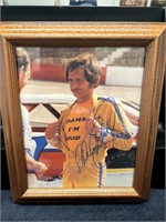 Dale Earnhardt Vintage Signed Framed Photo w/COA