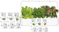 Smart Garden 9 White: 18 Pods (Basil  Tomato  Lett