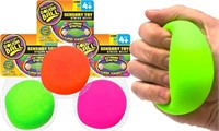 JA-RU Stretchy Dough Ball Squishy Toys (3 Pack) Se