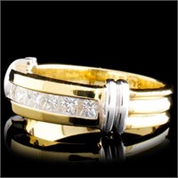 18K Diamond Ring w/ 0.58ctw in Gold