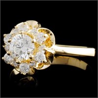 0.84ctw Diamond Ring in 14K Gold