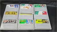 10 VTG Super Nintendo SNES Japan Games