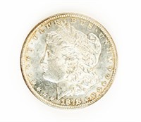 Coin 1878-P 8TF Morgan Silver Dollar-Gem BU