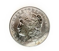 Coin 1878-CC Morgan Silver Dollar-XF Toned