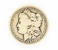 Coin 1897-O Morgan Silver Dollar-G