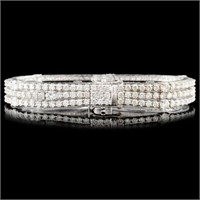 11ctw Diamond Bracelet in 18K Gold