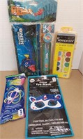 Finding Nemo study kit, Water colors, Glow mask,