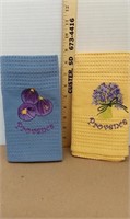 Provence hand towels. Appear new