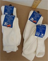 (4)pair of Diabetic socks by Eros.  Sz 9-11. NWT