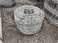 Roll of barbed wire