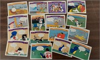 Loony toons trivia cards about baseball.