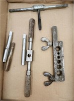 Assorted tap and die tools
