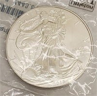 2015 American silver eagle in Littleton packaging