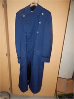 1970's USAF Air Force Long Overcoat