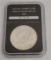 1885 Genuine Uncirculated Morgan Silver Dollar